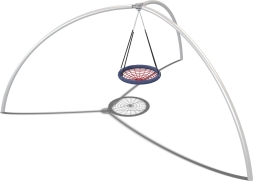 Качели Гнездо на 3 стойках Адажио КЧ061.00 для детской площадки, фото 1 Качели Гнездо на 3 стойках Адажио КЧ061.00 для детской площадки, фото 1