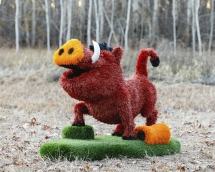 Топиари кабан Валери - газон Deluxe + Eco