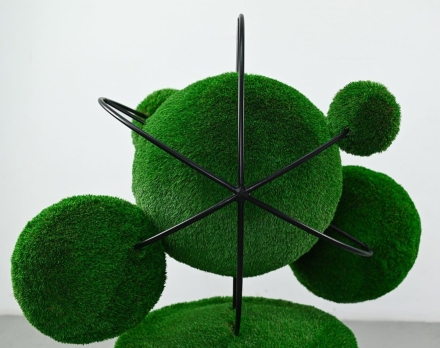 Топиари Композиция шары на вазоне - газон Premium, фото 5