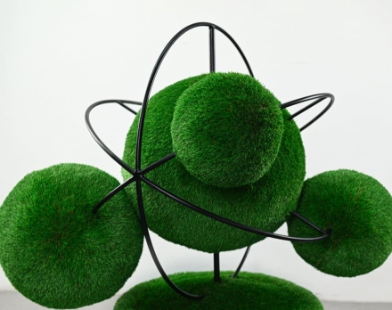 Топиари Композиция шары на вазоне - газон Premium, фото 4