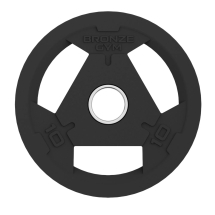 Диск олимпийский BRONZE GYM обрезиненный 10 кг