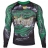 Рашгард Venum Crocodile Black/Green L/S