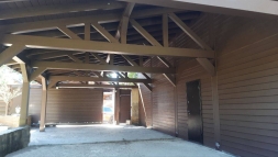 Навес КАСКАД Несущий каркас, фото 10