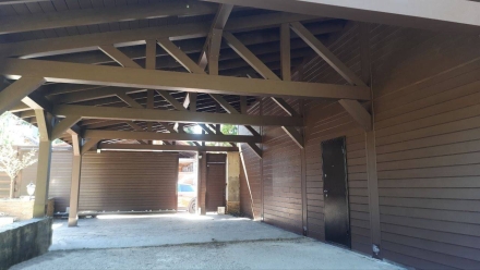 Навес КАСКАД Несущий каркас, фото 10