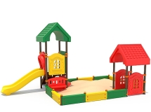 Песочный дворик ППД-021 П068 для детской площадки