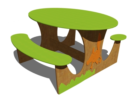 Стол детский 02024 для игровой площадки, фото 1