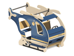 Игровой комплекс Вертолёт ИО-14.2 для детской площадки Игровой комплекс Вертолёт ИО-14.2 для детской площадки