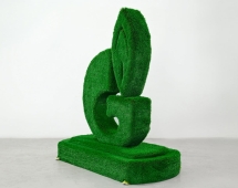 Топиари стела ГАЗПРОМ, h=180см - газон Premium Топиари стела ГАЗПРОМ, h=180см - газон Premium