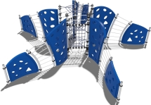 Спортивно-игровой комплекс Мрамор Fairytale СРО009.00.2 для улицы