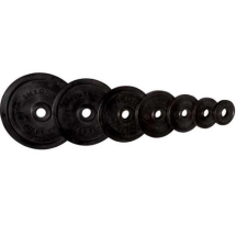 Диск "Олимпийский" 5 кг обрезиненный чёрный LB-5