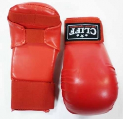 Накладки на руку для карате (FLEX) красные р.2XL Накладки на руку для карате (FLEX) красные р.2XL