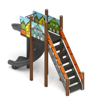 Горка винтовая - ИО 43.01.01-01.И1 - (Город) H=2000