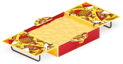 Песочница с крышкой средняя (Рыбы) - ИО 5.01.11-08, фото 1