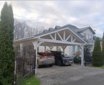 Навес для машин РИВЕР Несущий каркас