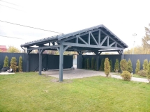 Навес для машин РИВЕР Несущий каркас
