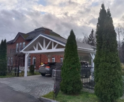 Навес для машин РИВЕР Несущий каркас, фото 12