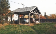 Навес для машин РИВЕР Несущий каркас