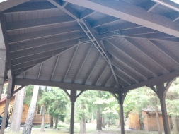 Навес для машин АСТОН Несущий каркас, фото 3