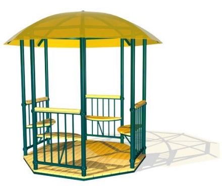 Беседка Романтика СП109 для улицы, фото 1