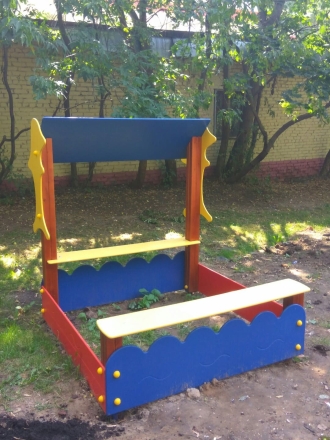 Песочный дворик 05020.21 для детской площадки, фото 4