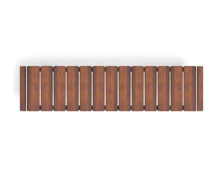 Скамья Элементарно-8 (темный дуб), фото 3