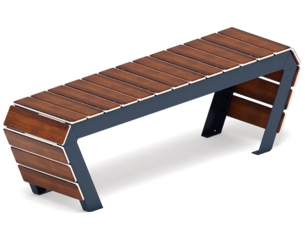 Скамья Элементарно-8 (темный дуб), фото 1