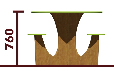 Стол детский 02023 для игровой площадки , фото 3