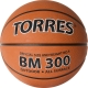 Мяч баск. &quot;TORRES BM300&quot; арт.B02015, р.5, резина, нейлон. корд, бут. камера, темнооранж-черн