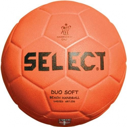 Мяч для пляжного гандбола матчевый &quot;SELECT Duo Soft Beach&quot;, Senior (размер 3), фото 1