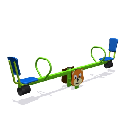 Качели балансир Romana Мишка 108.60.00 для детской площадки, фото 1