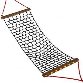 Канатный гамак с подвесами 1900х920 мм для детской площадки, фото 1