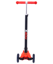 Самокат 3-колесный Snappy 3D, 120/80 мм, красный