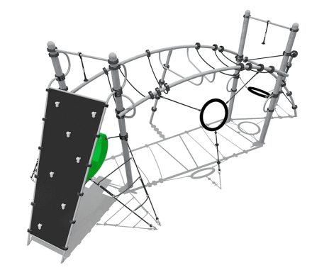 Спортивный комплекс ВСТ 7707 для спортивной площадки, фото 1
