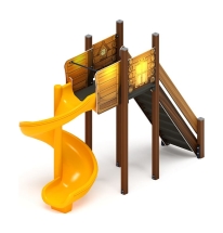 Горка винтовая - ИО 43.01.01-02.И1 - (ЭКО) H=2000