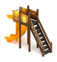 Горка винтовая - ИО 43.01.01-02.И1 - (ЭКО) H=2000