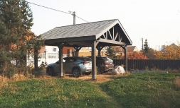 Навес для машин РИВЕР Базовая комплектация, фото 6