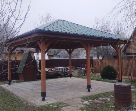 Навес для машин АСТОН Базовая комплектация, фото 4