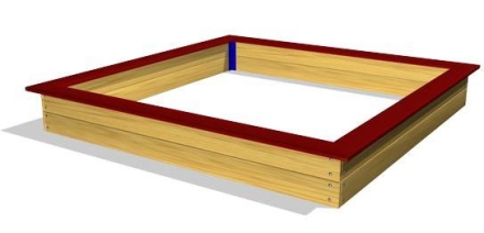 Детская песочница Куличики 2 П026 для игровой площадки, фото 1