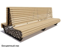 Скамейка уличная Ялта, Сосна 1,2 м Скамейка уличная Ялта, Сосна 1,2 м