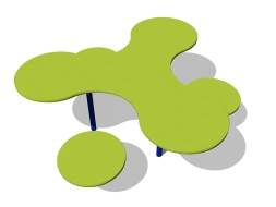 Стол детский 02021 для игровой площадки, фото 1