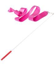 Лента для художественной гимнастики AGR-201 6м, с палочкой 56 см, розовый Лента для художественной гимнастики AGR-201 6м, с палочкой 56 см, розовый