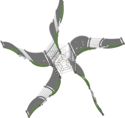 Спортивно-игровой комплекс Мрамор Papercut СРО009.00.1 для улицы, фото 3 Спортивно-игровой комплекс Мрамор Papercut СРО009.00.1 для улицы, фото 3