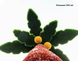 Топиари Пальма большая, кокосовая h=350см - газон Deluxe+Eco, фото 3