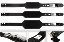 Пояс атлетический с карабином 60/120 мм 2-слойный