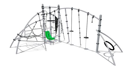 Спортивный комплекс ВСТ 7708 для спортивной площадки, фото 1