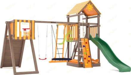 Детская площадка IgraGrad Панда Фани Gride мод.2, фото 5