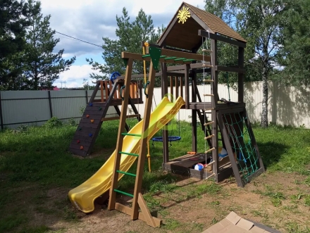 Детская площадка IgraGrad Панда Фани Gride мод.2, фото 8