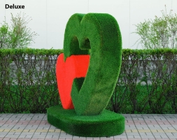 Топиари стела сердца Гармония, мини - газон Есо, фото 6