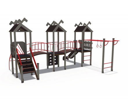 Детский игровой комплекс Лесная долина ДИО 06030, фото 2