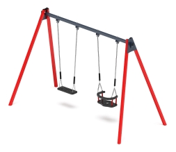 Качели двойные М2 - ИО 12.М.01.02.03-01, фото 2